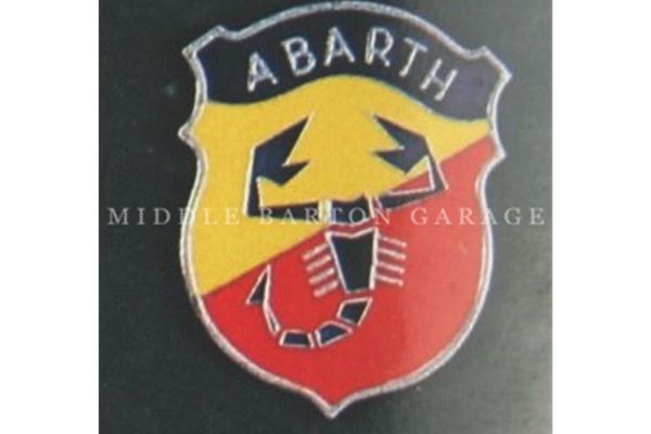 ABARTH SHIELD MEDIUM PAINTED